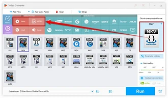 Choose a Preferred Export Format