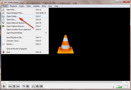 VLC M2TS player