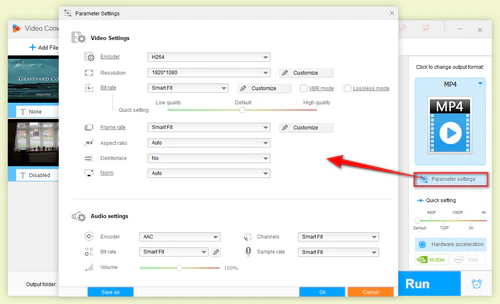 Customize Settings