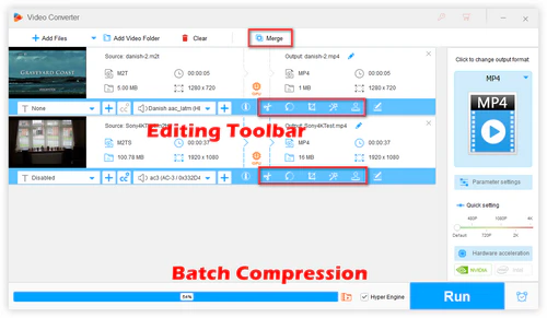 Edit and Compress