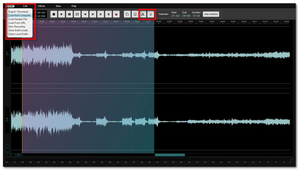 Online M4A Audio Editor