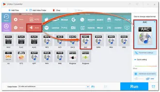 Choose Output Format