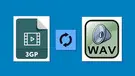 Convert 3GP to WAV