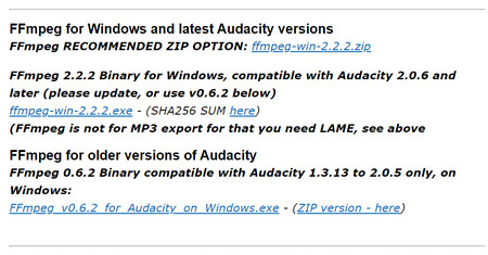 How to Open M4A in Audacity by Installing FFmpeg