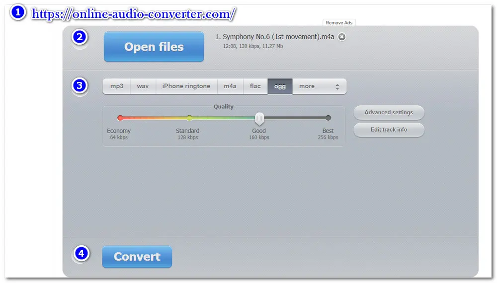 Online Audio Converter