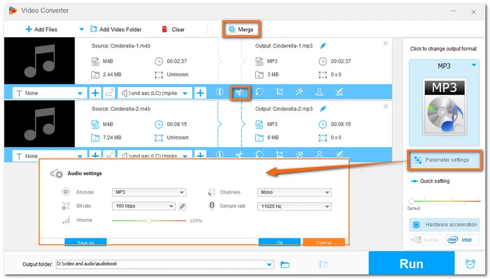 Convert M4B Audiobook to MP3