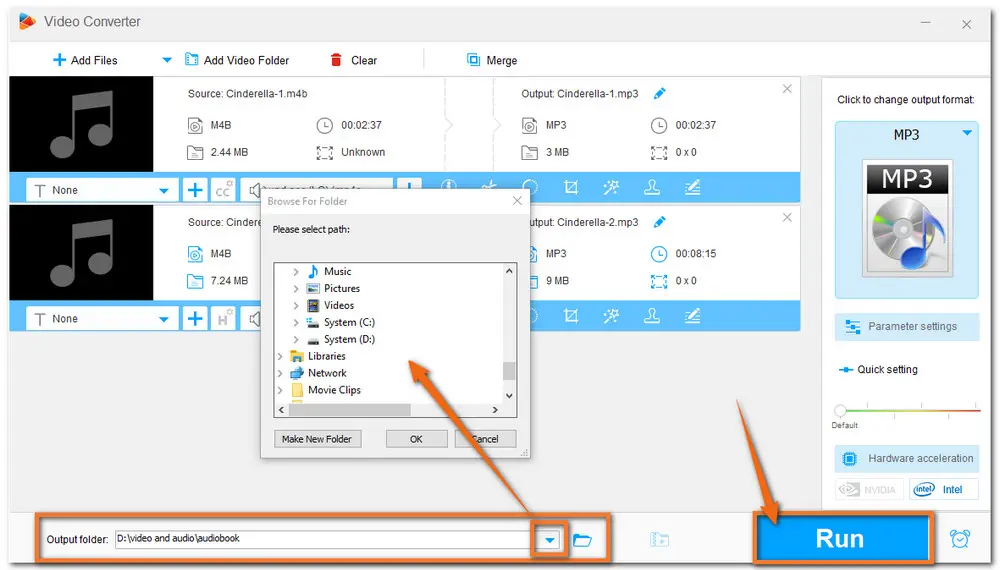 Convert M4B to MP3 Windows 10