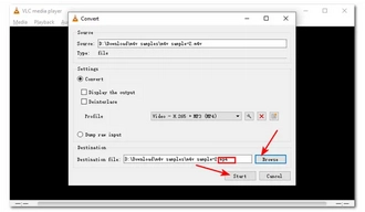 Convert M4V to MP4 in VLC