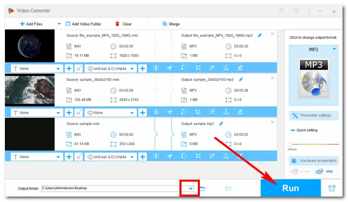 Convert M4V Files to MP3