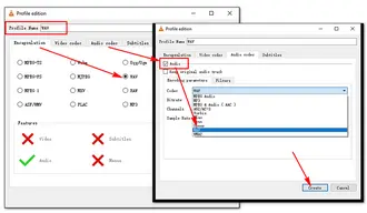 M4V Video to WAV Audio VLC