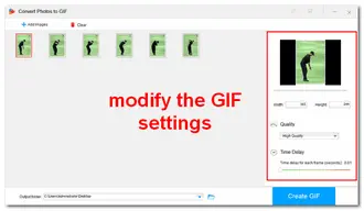 Chang GIF Settings