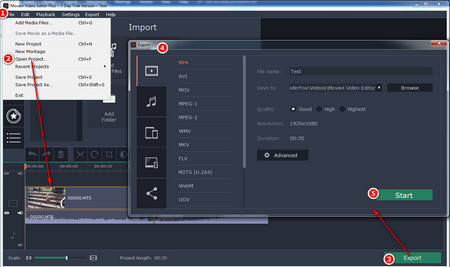 How to Convert MEPX to MP4