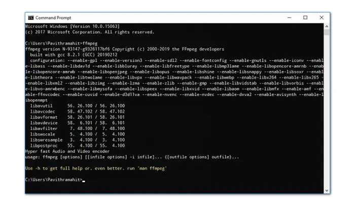 Merge M4A and MP4 with FFmpeg