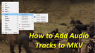 Add Audio to MKV