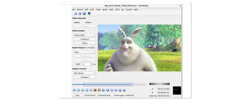 Avidemux Video Editor