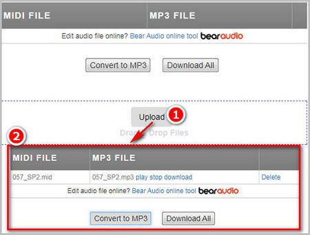 midi to mp3 java
