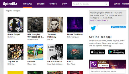 Free Mixtape Websites – Spinrilla