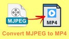 Convert MJPEG to MP4