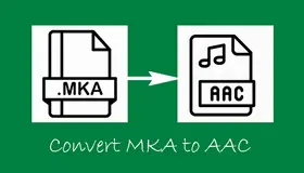 Convert MKA to AAC