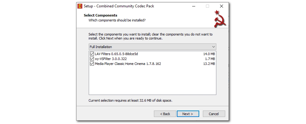 Combined Community Codec Pack