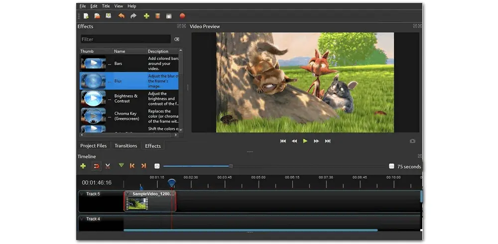 Edit MKV Files with Openshot