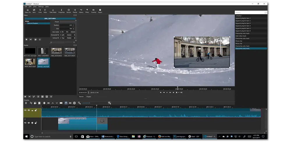 Edit MKV Videos with Shotcut