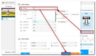 Choose AV1 Encoder