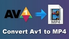 Convert AV1 to MP4