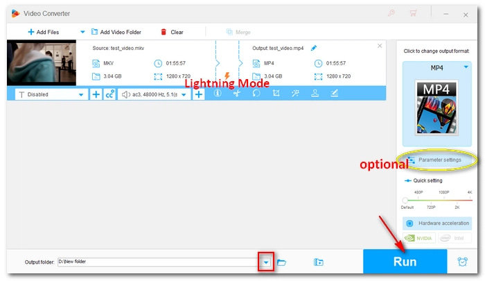 Convert MKV to MP4 Fast