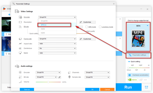 Convert MKV videos to .mpeg4