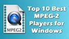 Free MPEG-2 Players