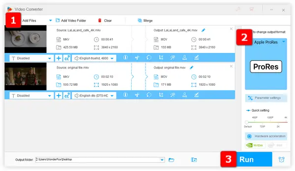 MKV to ProRes Converter