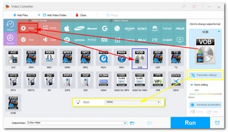 Choose Output Format