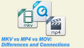 MKV vs MP4 vs MOV vs MPEG4
