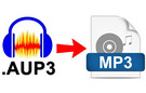 Convert AUP3 to MP3