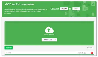 MOD to AVI Converter Online