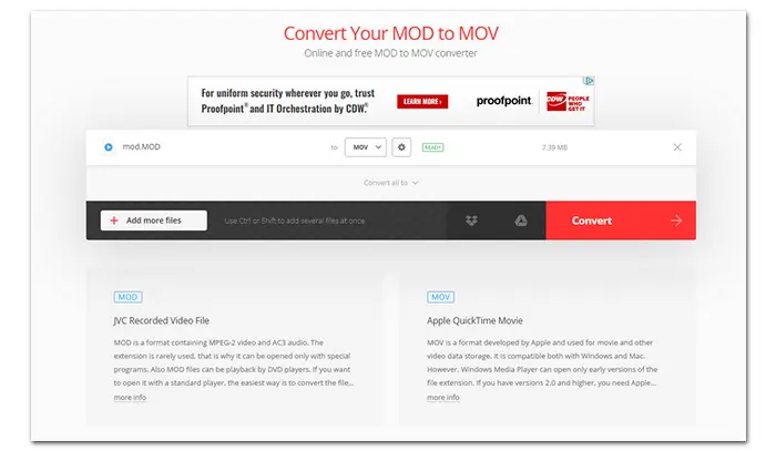 MOV MOD Converter Online