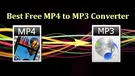 Free MP4 to MP3 Converter