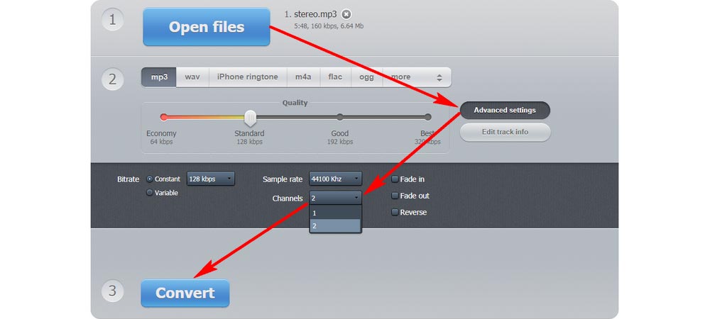 Mono to Stereo Converter Online