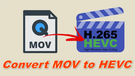 MOV to HEVC/H.265