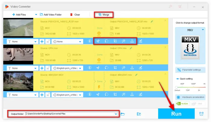 Convert MOV to MKV