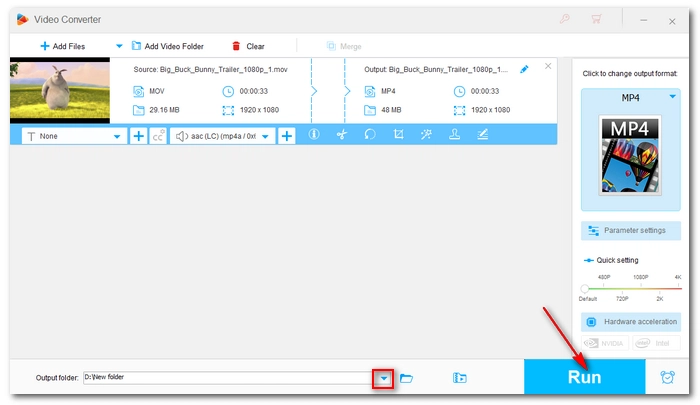 Convert MOV to MPEG4