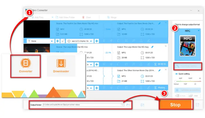 MOV to MPG Converter Free