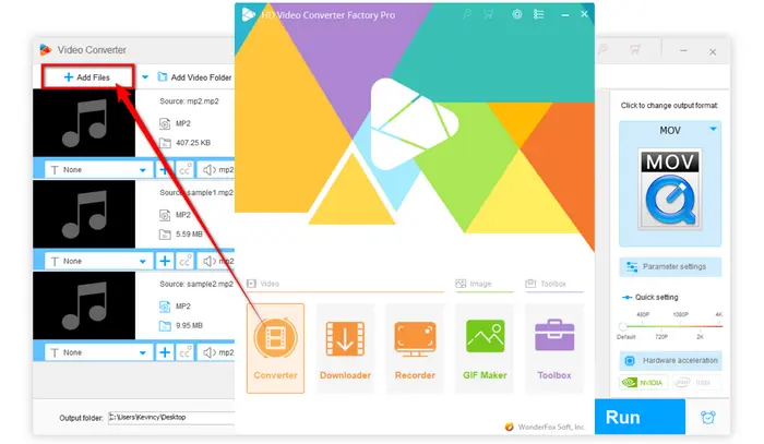 Add MP2 Files for mp2tomp3 Conversion