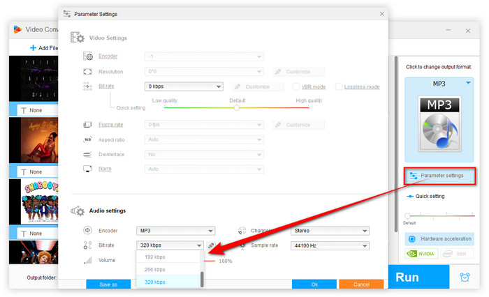 Change MP3 Bitrate