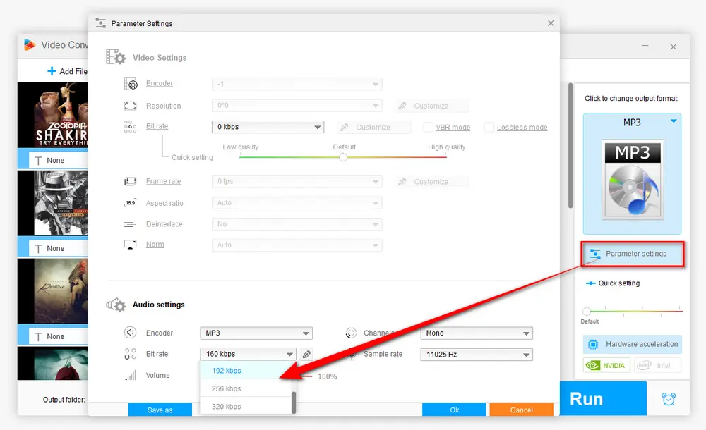 Lower Audio Bitrate to Make MP3 Smaller