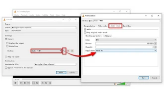 VLC Convert MP3 Sample Rate