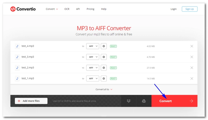Convert MP3 to AIFF