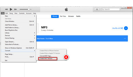 Convert MP3 to AAC
