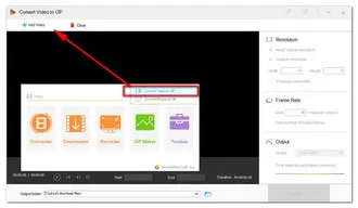 Conversor gratuito de vídeo para Gif - Converta MP4 para Gif Online